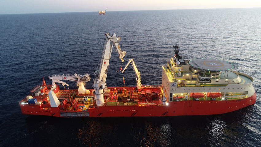 Island Venture actively running Riserless Wireline Operations in field